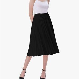 Kate kasin high waisted swing skirt